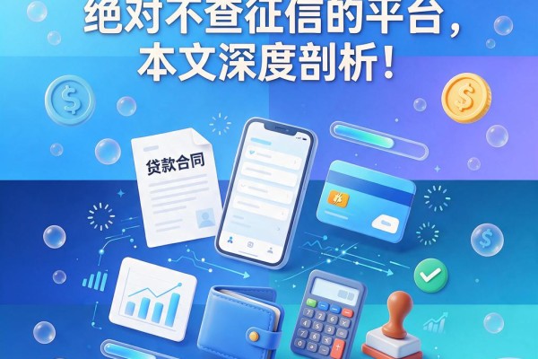无视征信!这5个绝对不查征信的平台,本文深度剖析!