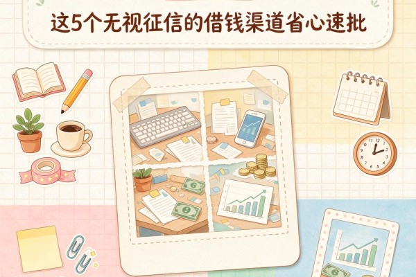黑户必看！什么贷款不看负债好下款？这5个无视征信的借钱渠道省心速批