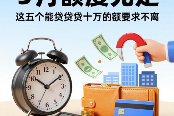 5月额度充足！这五个能贷十万的借贷平台要求不高，2000元起用过都说省心