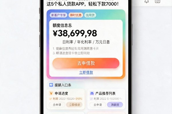 芝麻信用分500也能借!2026实测这5个私人贷款APP,轻松下款7000