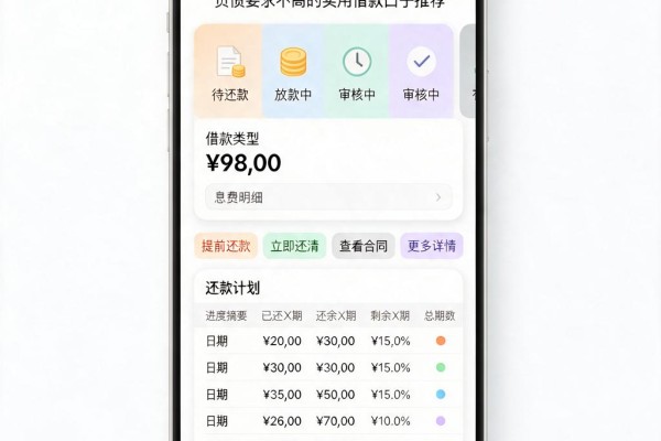 不查负债的贷款平台有哪些?5个对负债要求不高的实用借款口子推荐