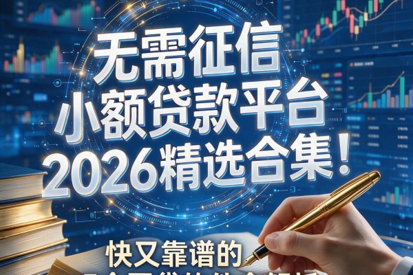 无需征信小额贷款平台2026精选合集!下款快又靠谱的5个网贷软件全解析