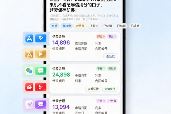 双黑户福音！2026年4月最新整理5个果机不看芝麻信用分的口子，赶紧保存防丢！