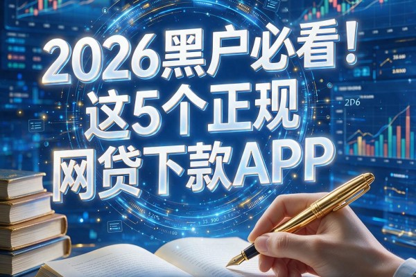 2026黑户必看!这5个正规网贷下款APP,2026年借款攻略全公开