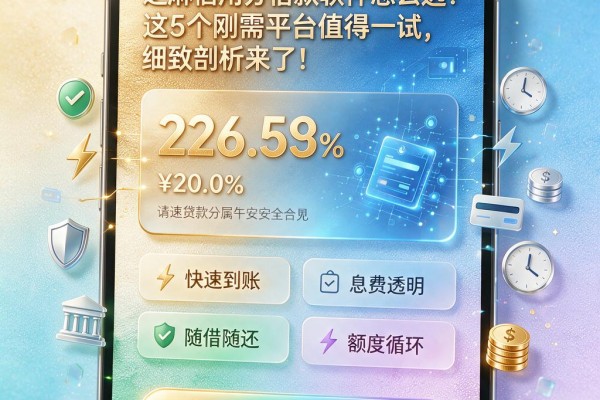 芝麻信用分借款软件怎么选？这5个刚需平台值得一试，细致剖析来了！