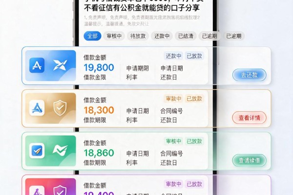 手机号借钱安卓包下5000，本月干货不看征信有公积金就能贷的口子分享