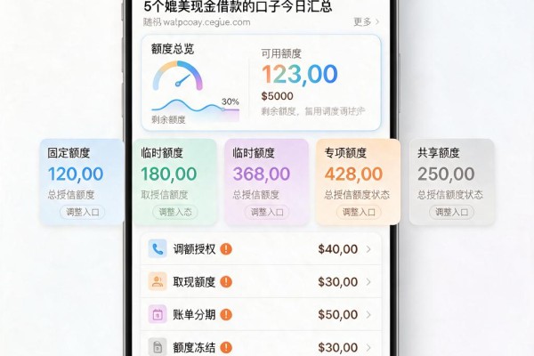 急用钱必看!什么贷款可以贷50万?这5个媲美现金借款的口子今日汇总