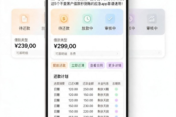 黑户必看!2026无视黑户百分百下款的软件实测,这5个不查黑户借款秒到账的应急app靠谱速用