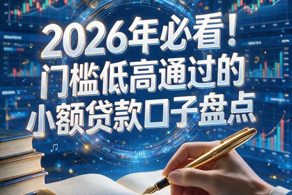 2026年必看!门槛低高通过的小额贷款口子盘点,借款7000要求不高秒到账