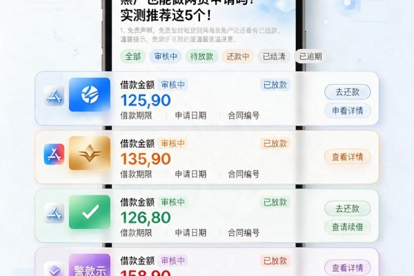 黑户也能做网贷申请吗?实测推荐这5个!