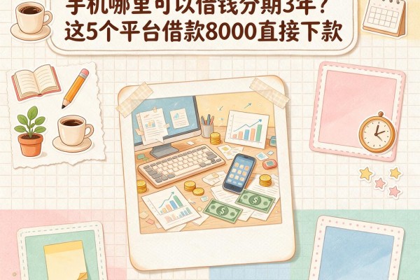 2026新政盘点！手机哪里可以借钱分期3年？这5个平台借款8000直接下款
