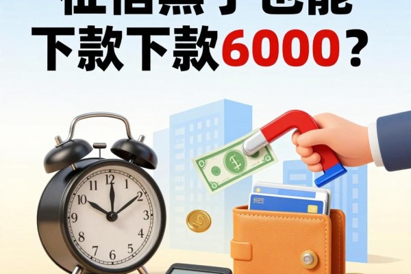 征信黑了也能下款6000？2026年黑户亲测这5个借款4000的软件