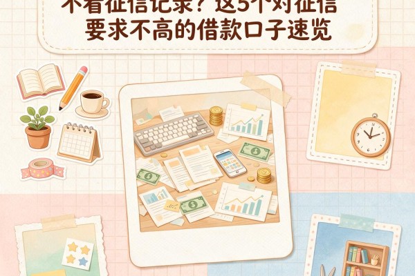 2026最新追踪!哪些平台不看征信记录?这5个对征信要求不高的借款口子速览