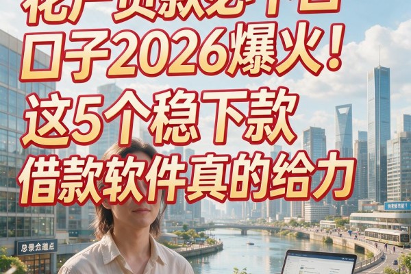 花户贷款必下口子2026爆火!这5个稳下款借款软件真的给力
