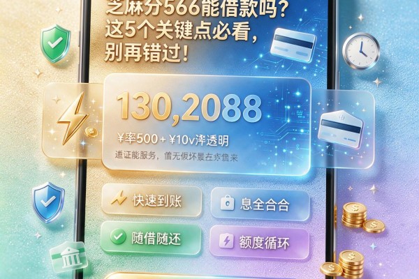 芝麻分566能借款吗？这5个关键点必看，别再错过！