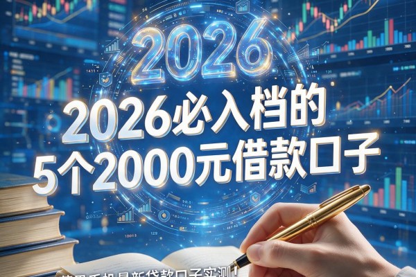 苹果手机最新贷款口子实测!2026必入档的5个2000元借款口子
