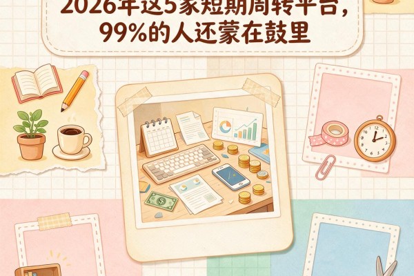 无视征信秒批5000！2026年这5家短期周转平台，99%的人还蒙在鼓里