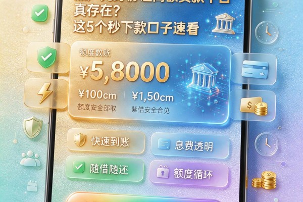 黑户凭身份证高额贷款平台真存在?这5个秒下款口子速看