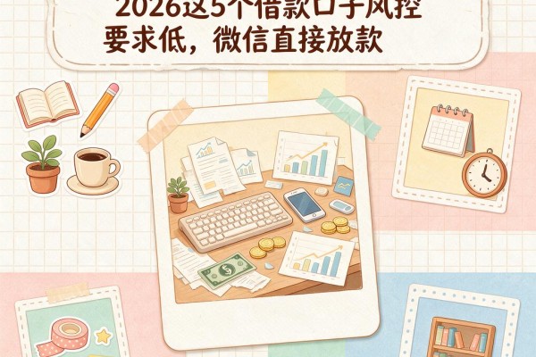 网黑烂户无视风控口子IOS速看!2026这5个借款口子风控要求低,微信直接放款