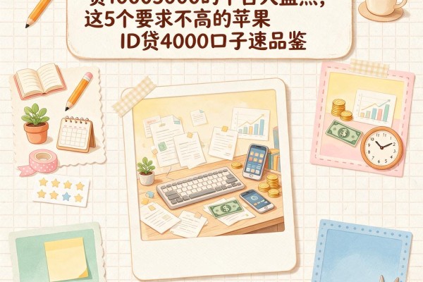 2026年真实案例！苹果ID贷10005000的平台大盘点，这5个要求不高的苹果ID贷4000口子速品鉴