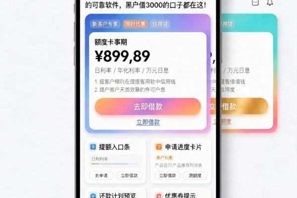 黑户必看!2026千人亲测这5个能快速借钱的可靠软件,黑户借3000的口子都在这