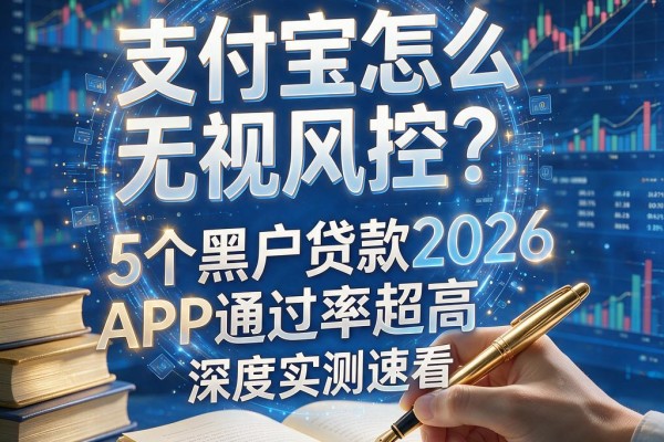 支付宝怎么无视风控?2026这5个黑户贷款APP通过率超高,深度实测速看