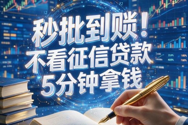 秒批到账！不看征信贷款5分钟拿钱，2026应急周转必看这5个平台