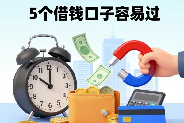 黑户必看!2026年不用银行卡的借贷平台有哪些?这5个借钱口子容易过!