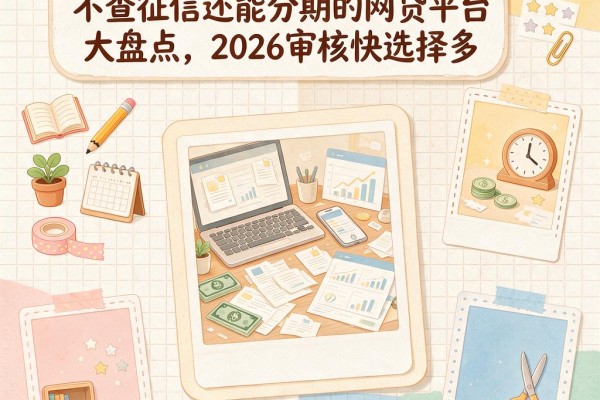 征信黑了烂了也能借!不查征信还能分期的网贷平台大盘点,2026审核快选择多