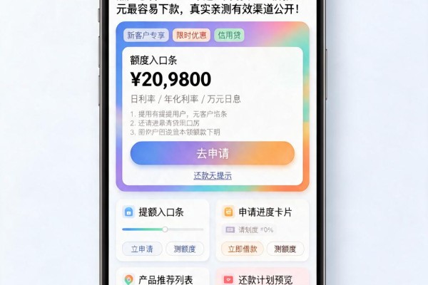 黑户必看!2026年这5个网贷APP借款5000元最容易下款,真实亲测有效渠道公开