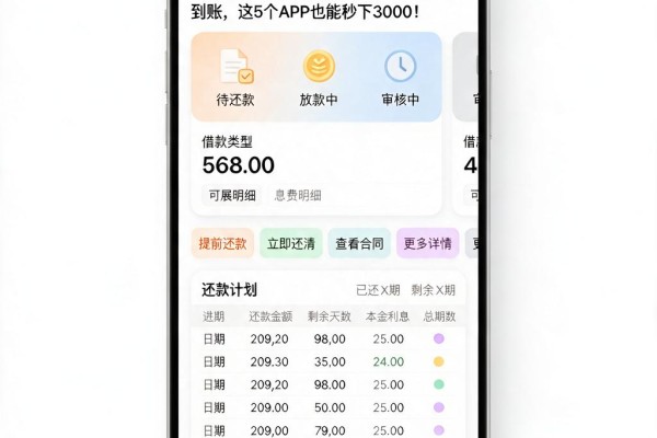 2026黑户必看!微信借钱2000元马上到账,这5个APP也能秒下3000
