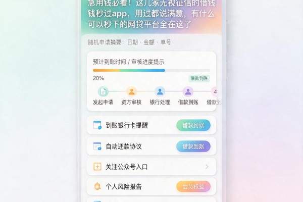 急用钱必看!这几家无视征信的借钱秒过app,用过都说满意,有什么可以秒下的网贷平台全在这了