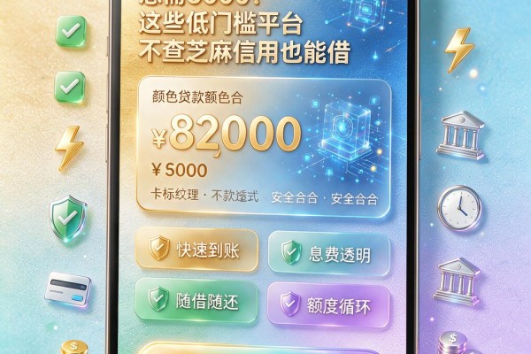 急需5000?这些低门槛平台不查芝麻信用也能借
