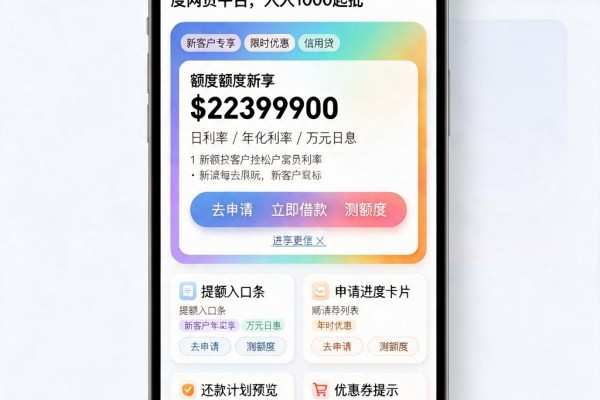 白户也能轻松下款!这5个高额度网贷平台,人人1000起批