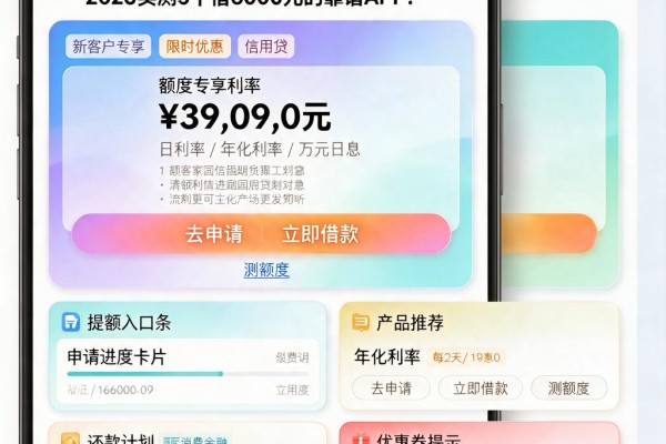 急用钱必看！哪里能借到小额贷款呢？2026实测5个借6000元的靠谱APP