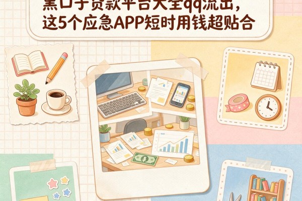 秒批无视征信!黑口子贷款平台大全qq流出,这5个应急APP短时用钱超贴合