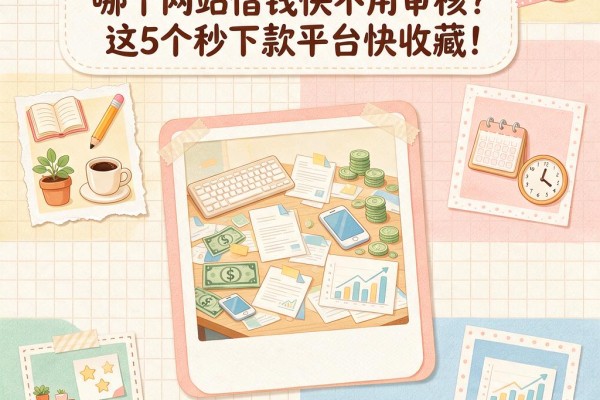 2026年急需必看!哪个网站借钱快不用审核?这5个秒下款平台快收藏!