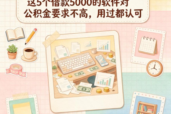不用公积金怎么贷款？这5个借款5000的软件对公积金要求不高，用过都认可