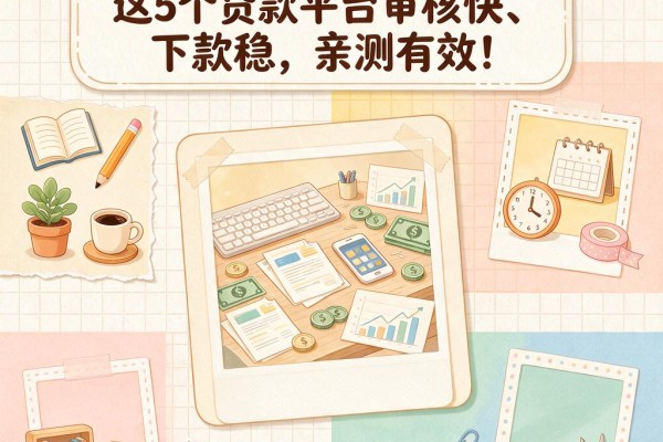 急需80000元周转?这5个贷款平台审核快、下款稳,亲测有效!