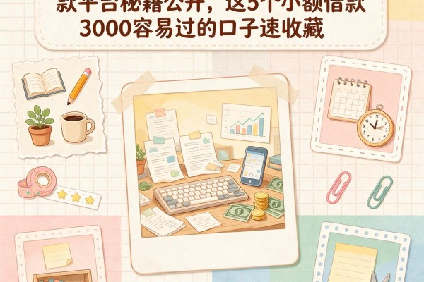 2026最新！小额贷款必下的贷款平台秘籍公开，这5个小额借款3000容易过的口子速收藏