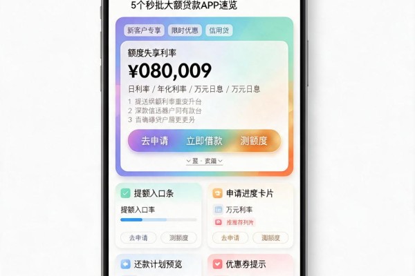 真正黑户能下款的网贷平台2026款重磅曝光!2026年最新亲测,附5个秒批大额贷款APP速览