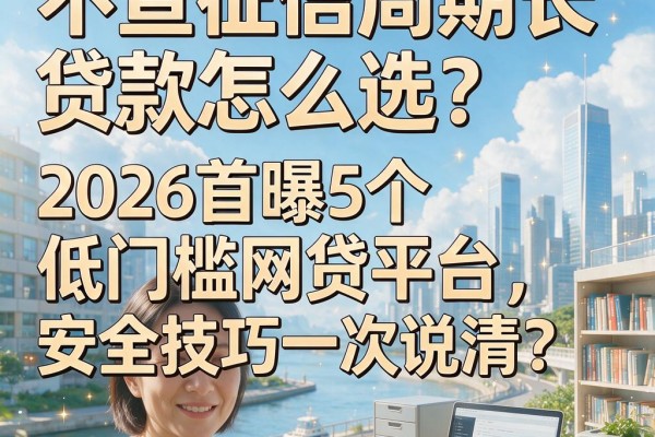 不查征信周期长贷款怎么选?2026首曝5个低门槛网贷平台,安全技巧一次说清