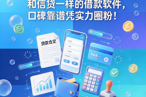 急用钱看这！5个类似和信贷一样的借款软件，口碑靠谱凭实力圈粉