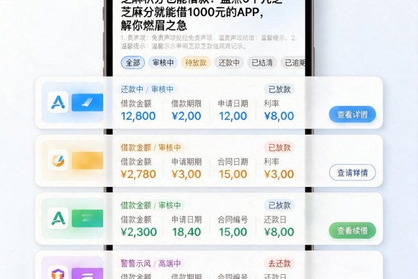芝麻积分也能借款!盘点5个凭芝麻分就能借1000元的APP,解你燃眉之急
