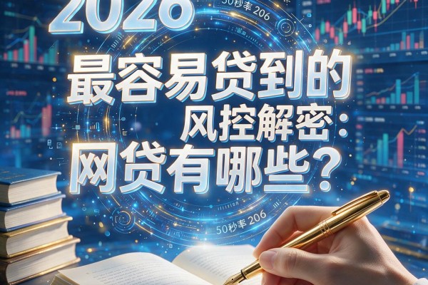 最容易贷到的网贷有哪些?2026风控解密:5个3000秒过的借款口子