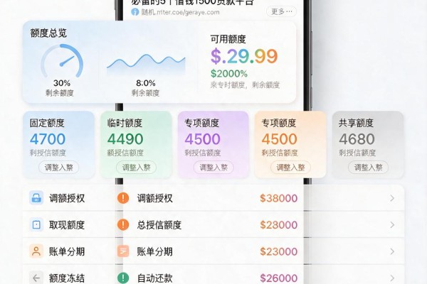无视征信社保公积金也能贷！2026年必留的5个借钱1500贷款平台