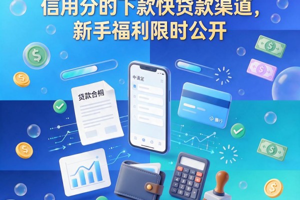 黑户必看!2026无视芝麻信用分的下款快贷款渠道,新手福利限时公开