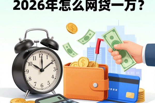 黑户必看：2026年怎么网贷一万？这5个下款速度快的贷款软件强烈建议转发