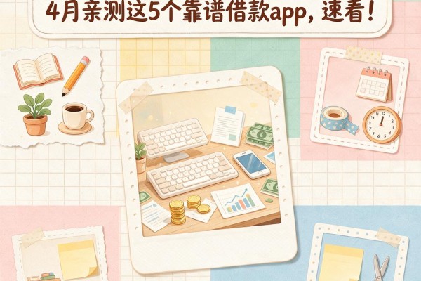 不看征信也能借5000？4月亲测这5个靠谱借款app，速看！