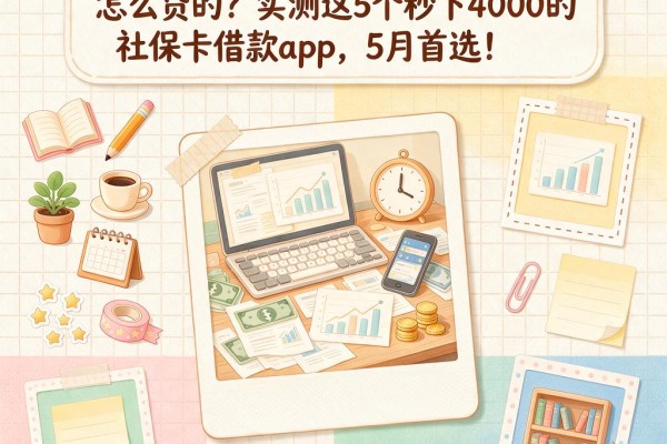 急用钱必看!用社保卡个人贷款怎么贷的?实测这5个秒下4000的社保卡借款App,5月首选!